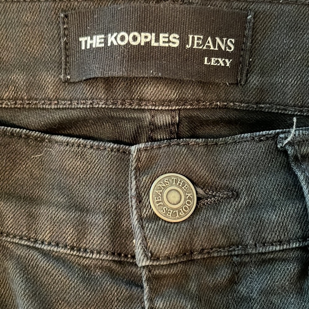 The Kooples Lexy distressed fade away leopard print jeans. Amazing fit ! - Picture 6 of 6